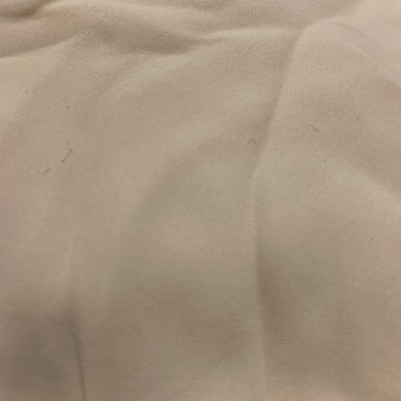 Tory Burch V-neck Silk Peasant Blouse in Cream size 2 - Picture 7 of 9